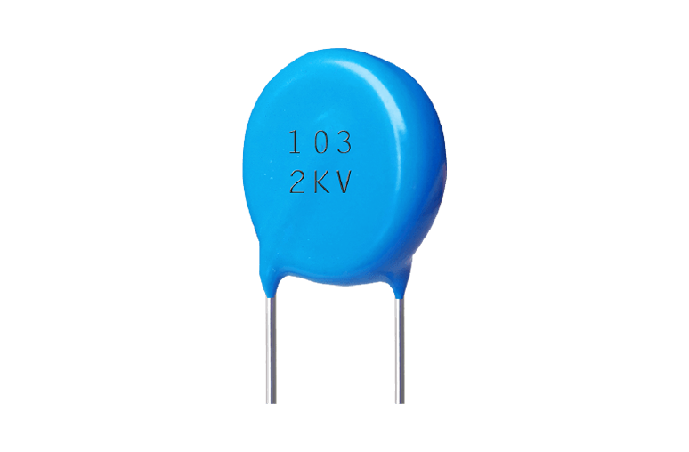 高压瓷片电容103M2KV 10nF±20% P=7.5mm