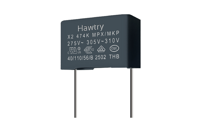 THB双85耐湿热型安规X2电容474K275VAC 0.47uF±10% P=22.5mm