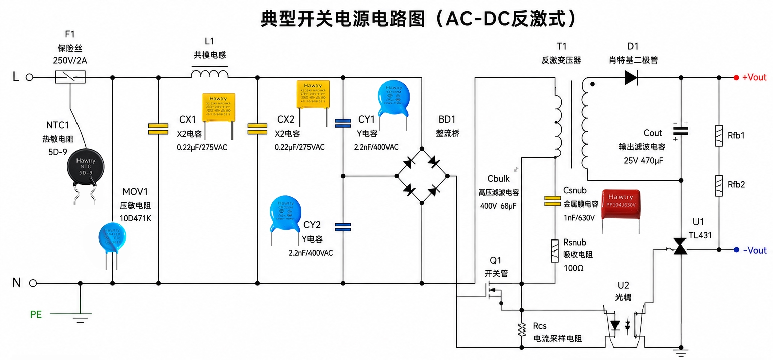 开关电源电路图2